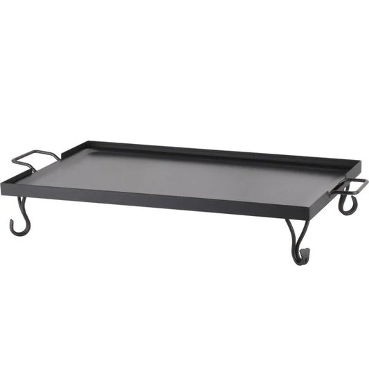Wrought Iron Griddle with Stand - Full Size