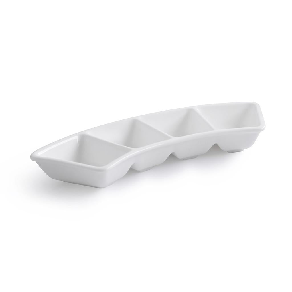 4 Section Dip Dish