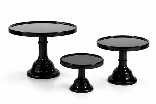 Noir Pedestal Cake Stand Collection