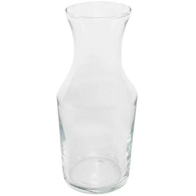 Clear Glass Vase 6.5"