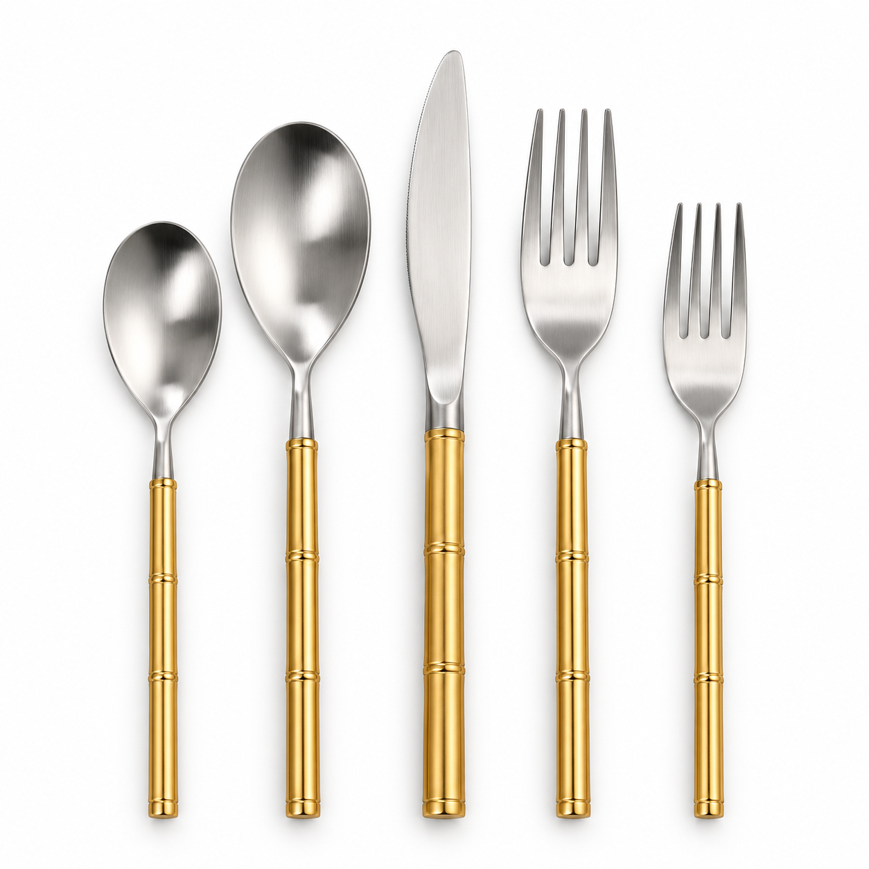 (Dairy)Gold & Silver Flatware