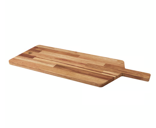 Wood Cutting Board w/ Handle - Large 28.25x11"