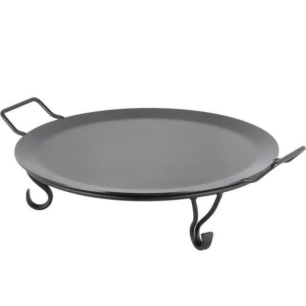Round Iron Griddle with Stand 18"