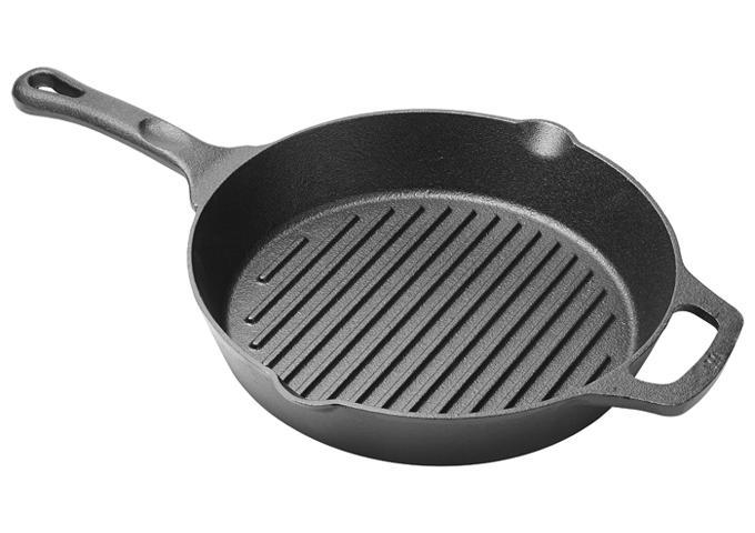 Black Cast Iron Pan 10"