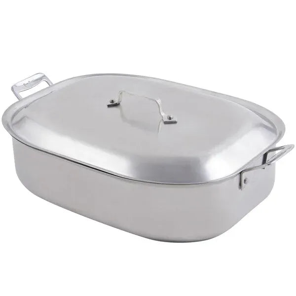 Stainless Steel French Pot with Lid 7 Qt.