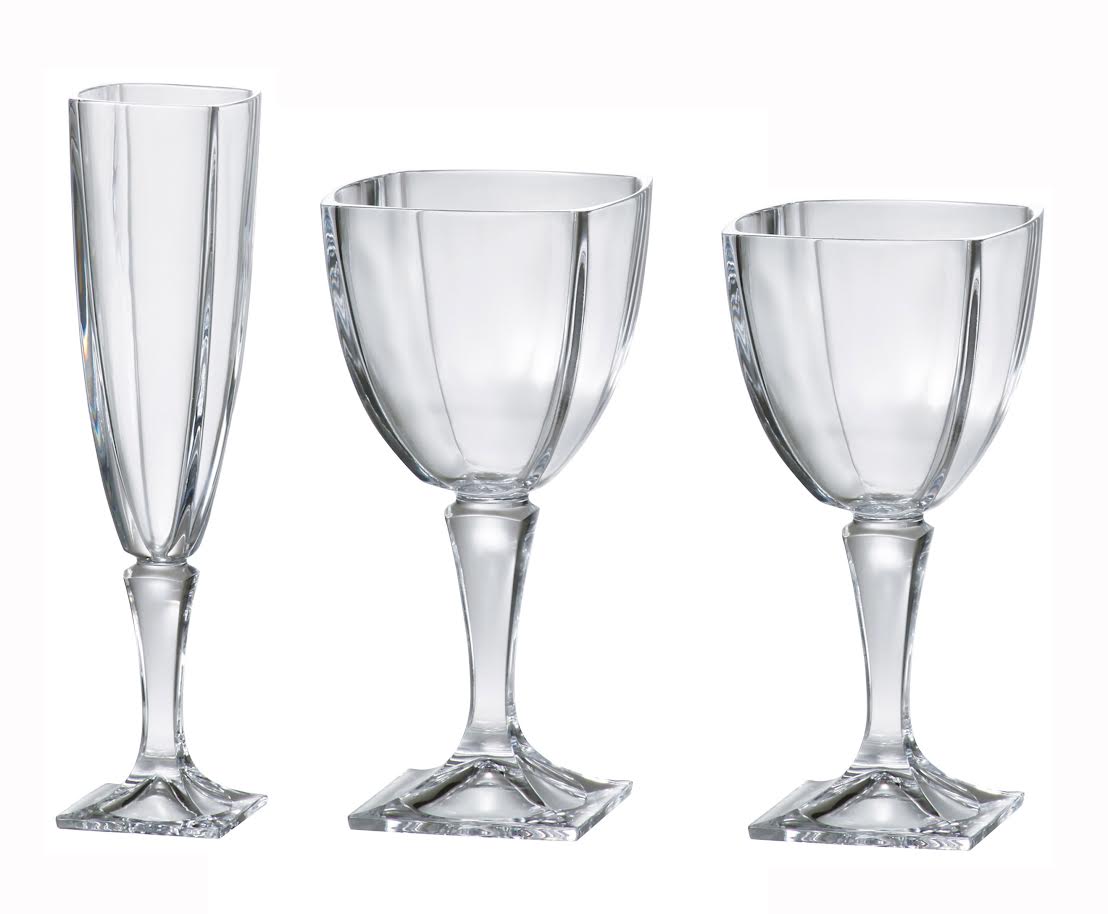 Squared Vertex Glassware