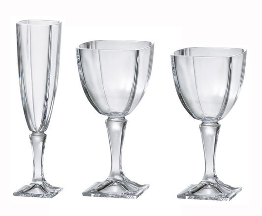 Squared Vertex Glassware