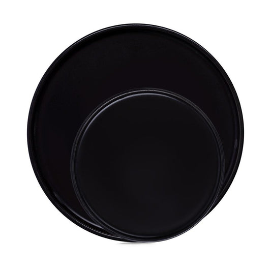 Pure Black Ledge Plate