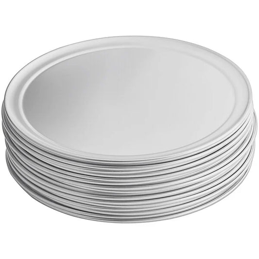 Dairy Bulk 14" Aluminum Wide Rim Pizza Pan