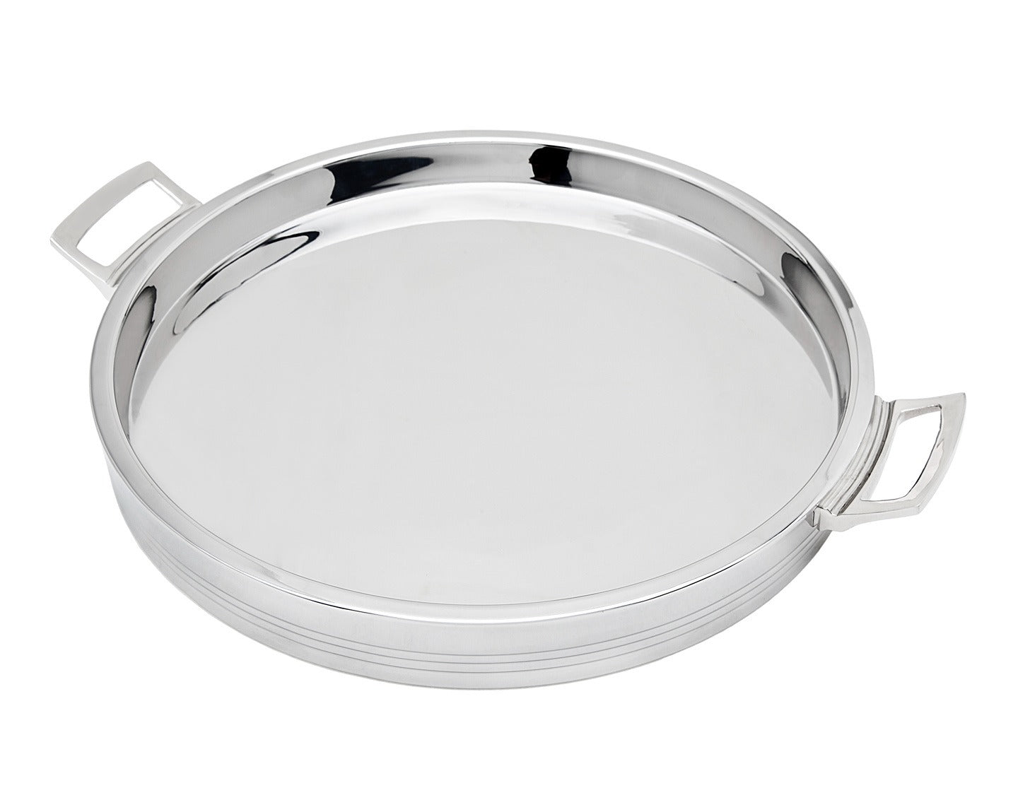 Topshelf Round Tray With handles