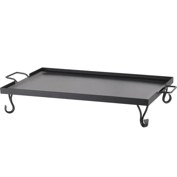 Wrought Iron Griddle with Stand - Full Size
