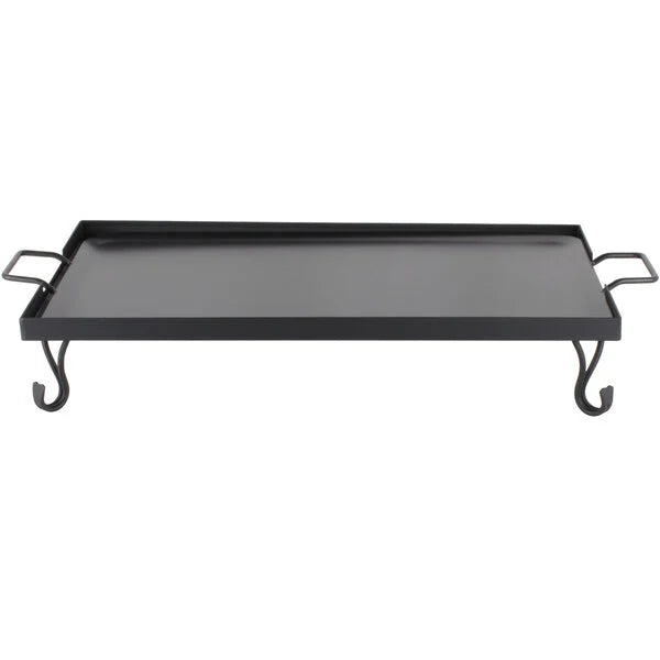 Wrought Iron Griddle with Stand - Full Size