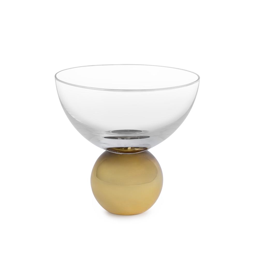 Fruit Glass With Gold Ball