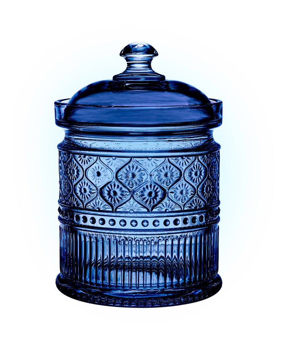 claro blue cookie jar