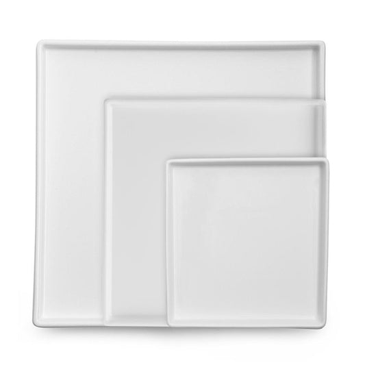 Tall Edge Square Plate