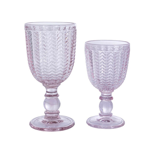 Twill Pink Goblet