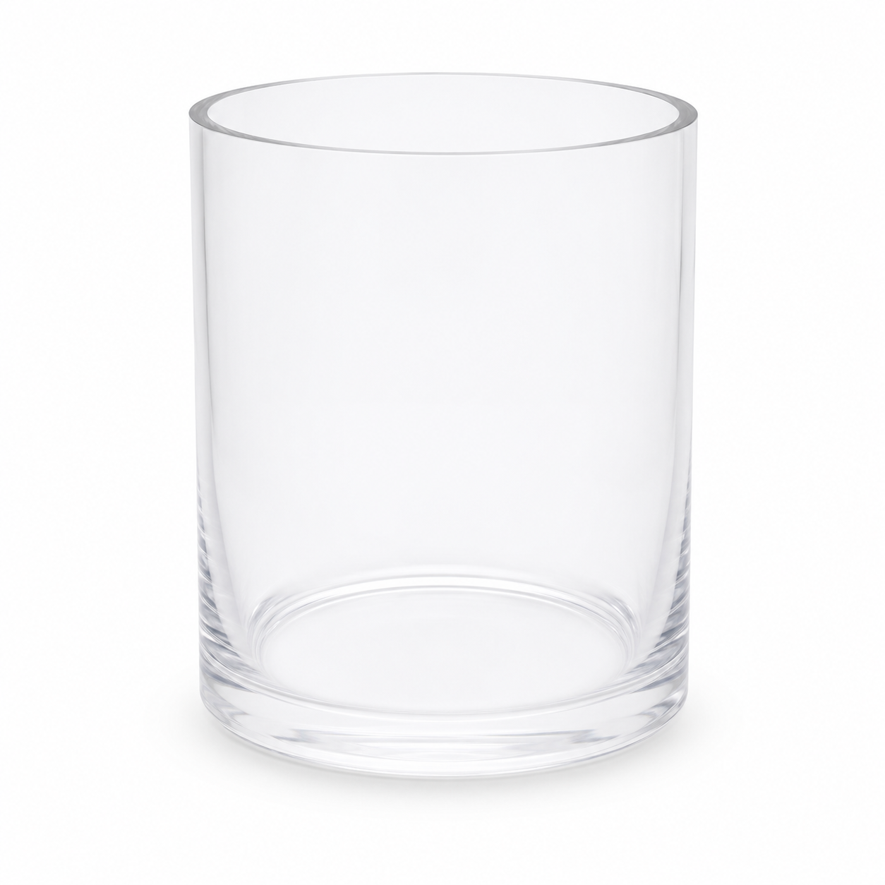 Cylindrical Glass Treat Jar