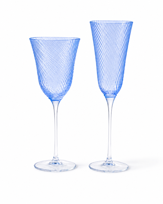 Royale Stemware Collection - Blue