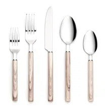 Dairy Marble Wood Flatware