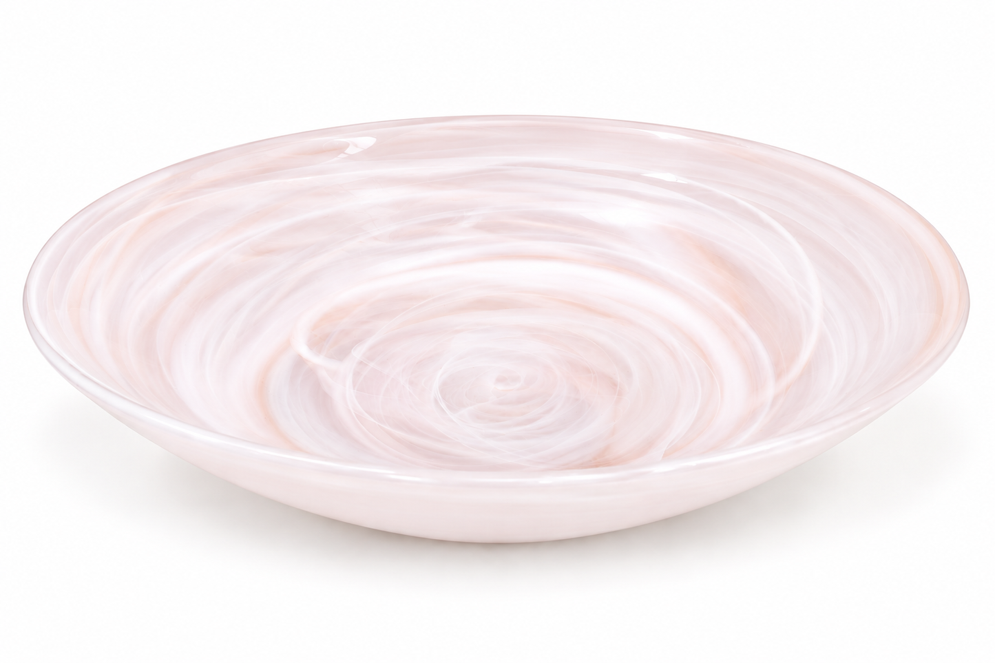 Blush Marble Swirl Bowl