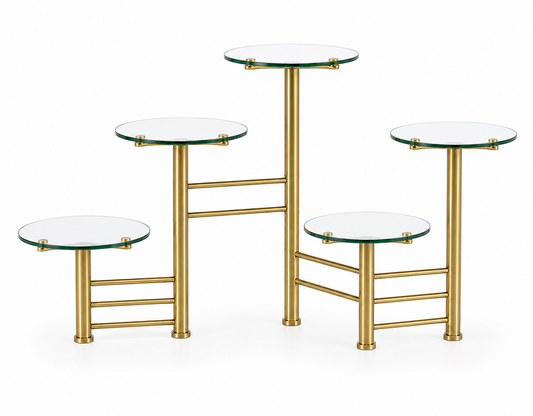 Gold Tabletop Display