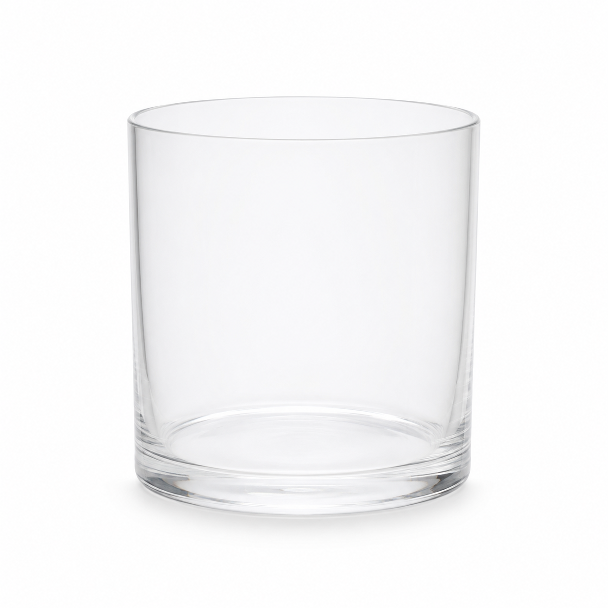 Cylindrical Glass Treat Jar