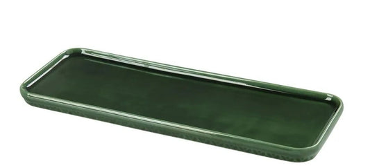 (Dairy) Green Gem Rectangular Platter