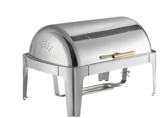 (Dairy) Roll-Top Rectangular Chafing Dish 8-Qt.