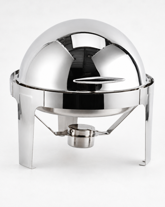 (Meat) Roll Top Round Chafing Dish 6-Qt.