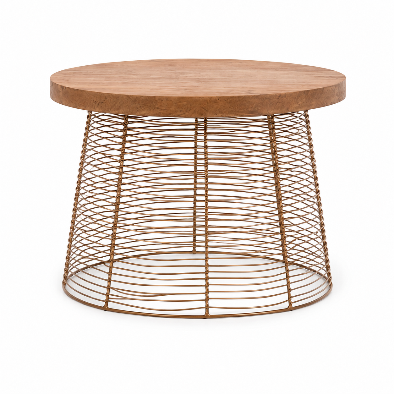 Round Mango Wood & Wire Risers