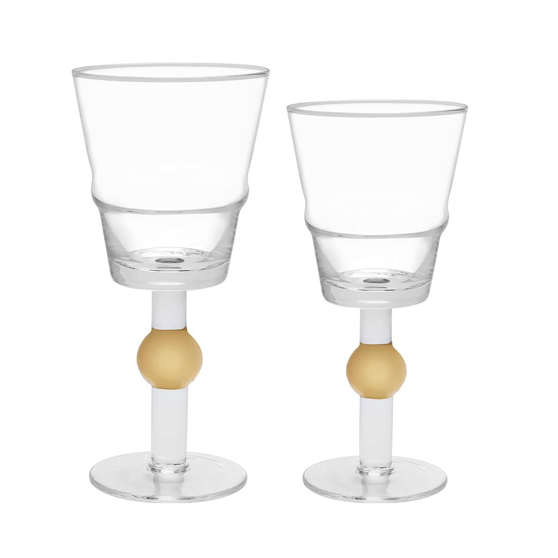 Gold Ball Glassware