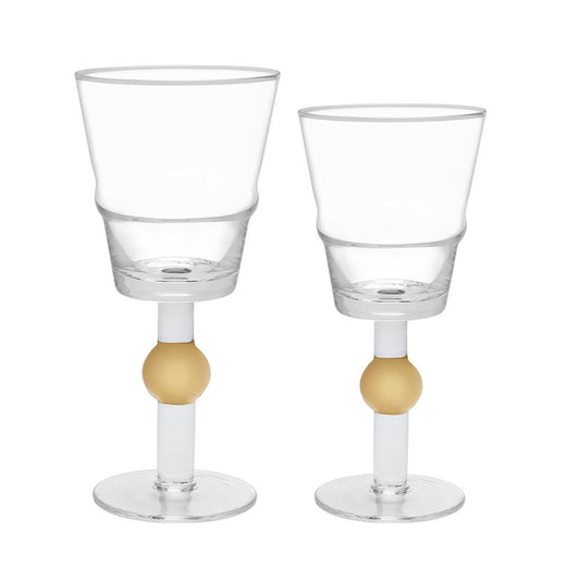 Gold Ball Glassware