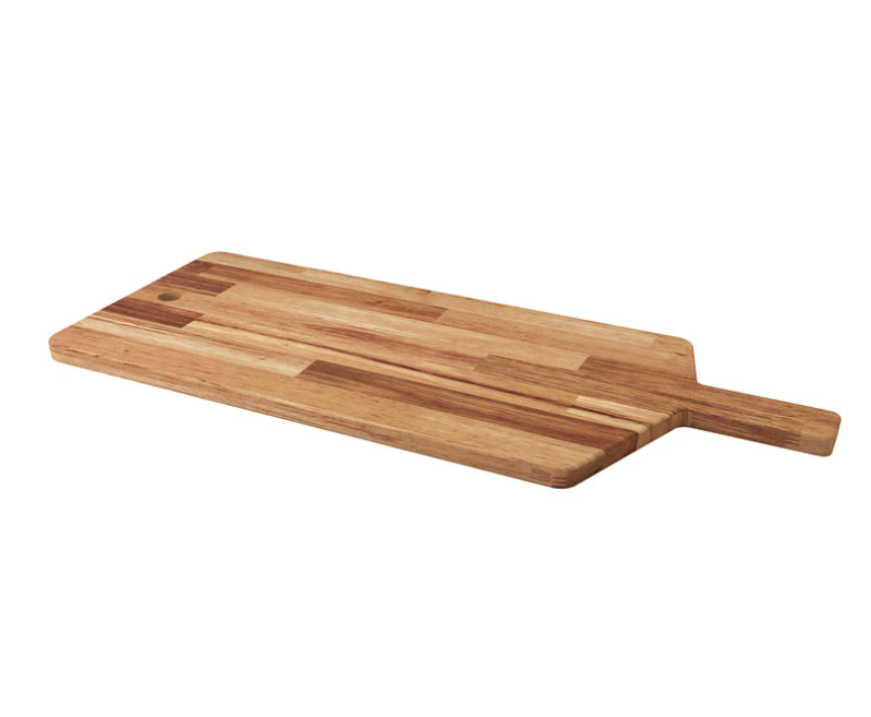 Wood Cutting Board w/ Handle - Large 28.25x11"