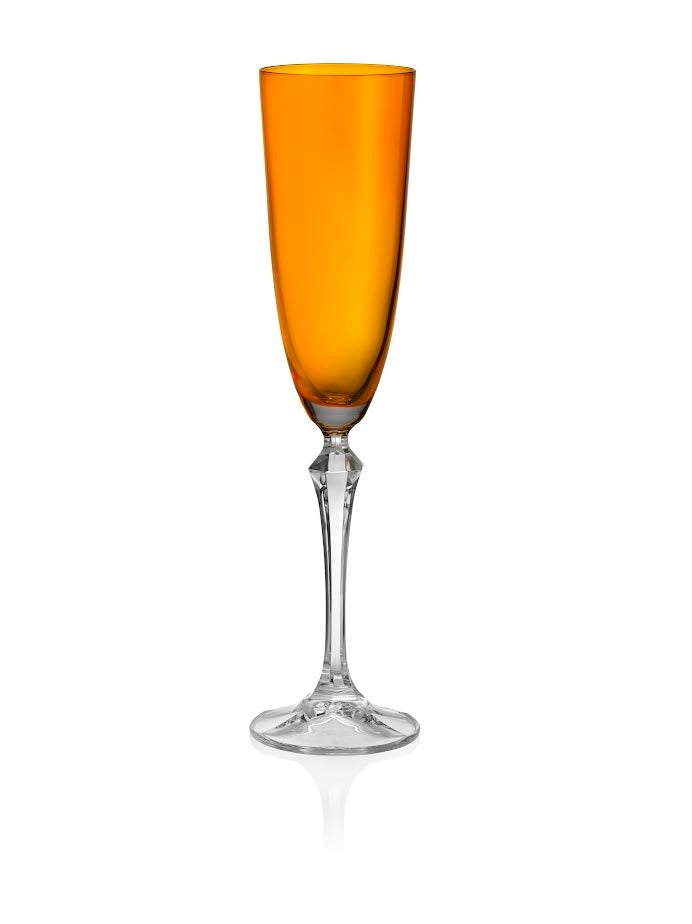 Lux Amber Glassware