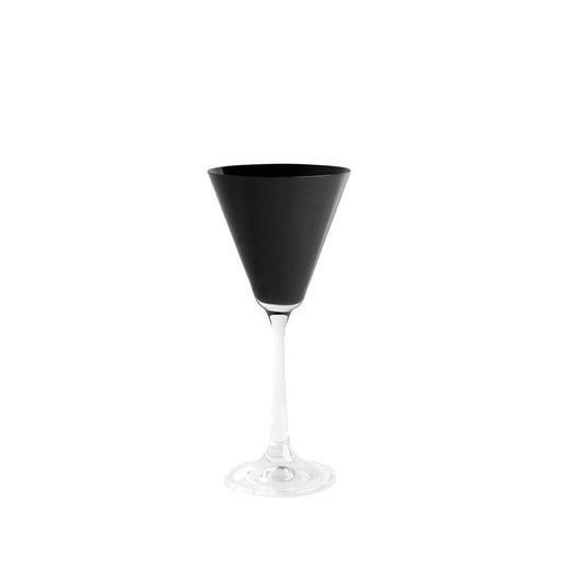 Elegant Martini Glass Black