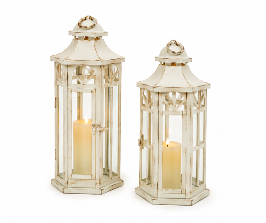 White Rust Lanterns