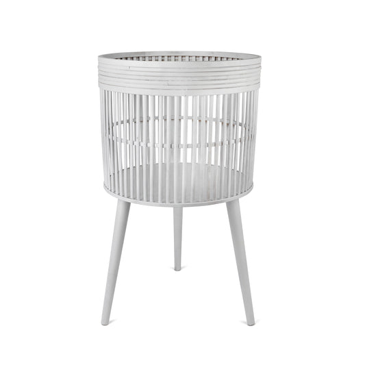 White Wooden Pekelach Stand