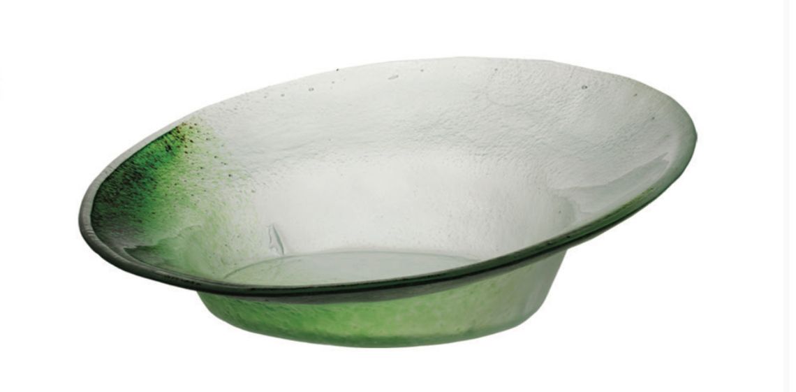 kiwi kayoldo slanted salad bowl Silver Spoon Party Rental