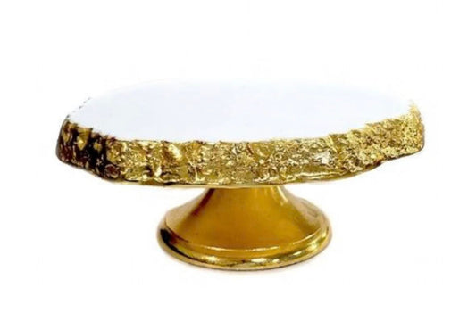 Goldstone Pedestal Cake Stand