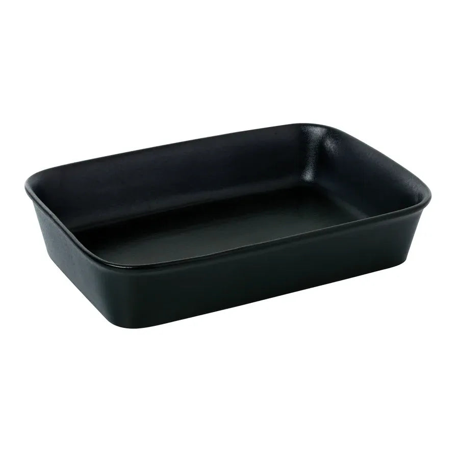 Dairy slate rect serving bowl 14"x10"