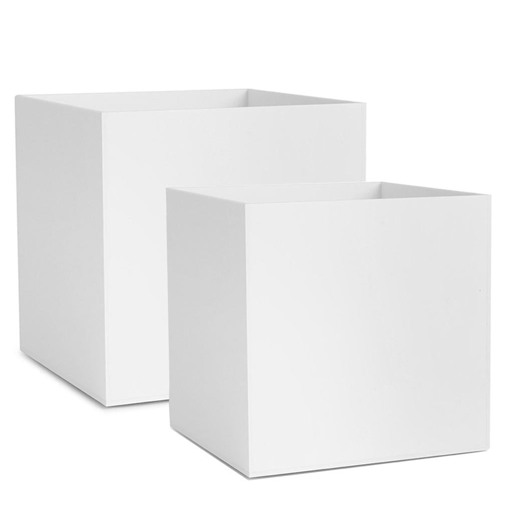 White Acrylic Cube Dairy