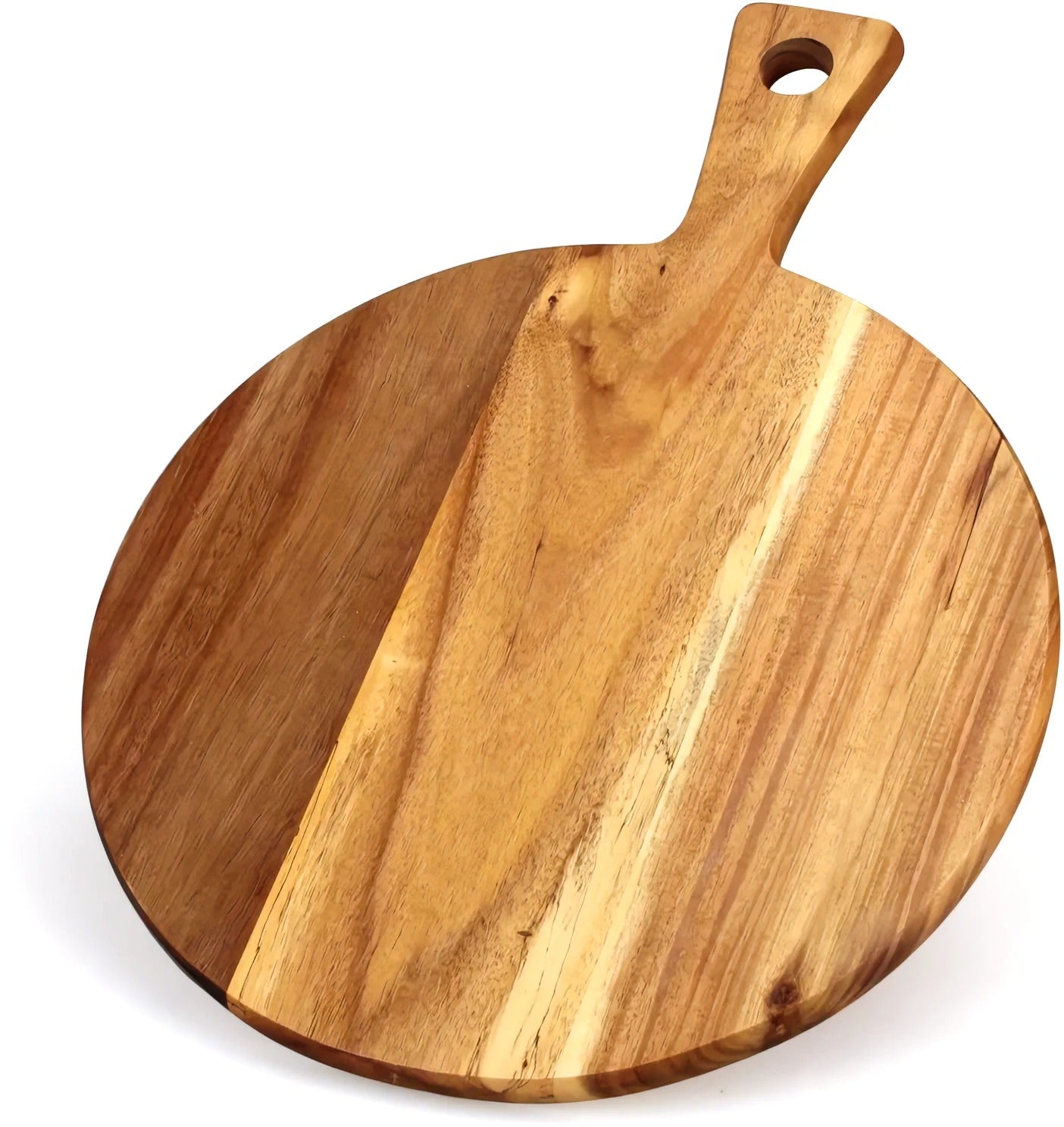 Round Paddle cheese Board- Dairy 12"