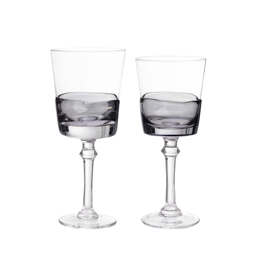 Cheers Smoked Glassware