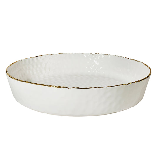 Ivory Luxe Ceramic Platter