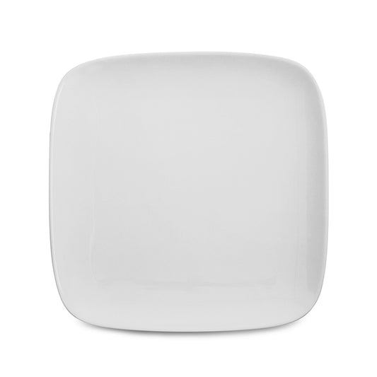 White Sqaure Buffet Plate