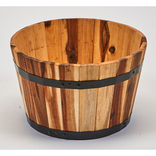Rustic Wooden Bread Tub