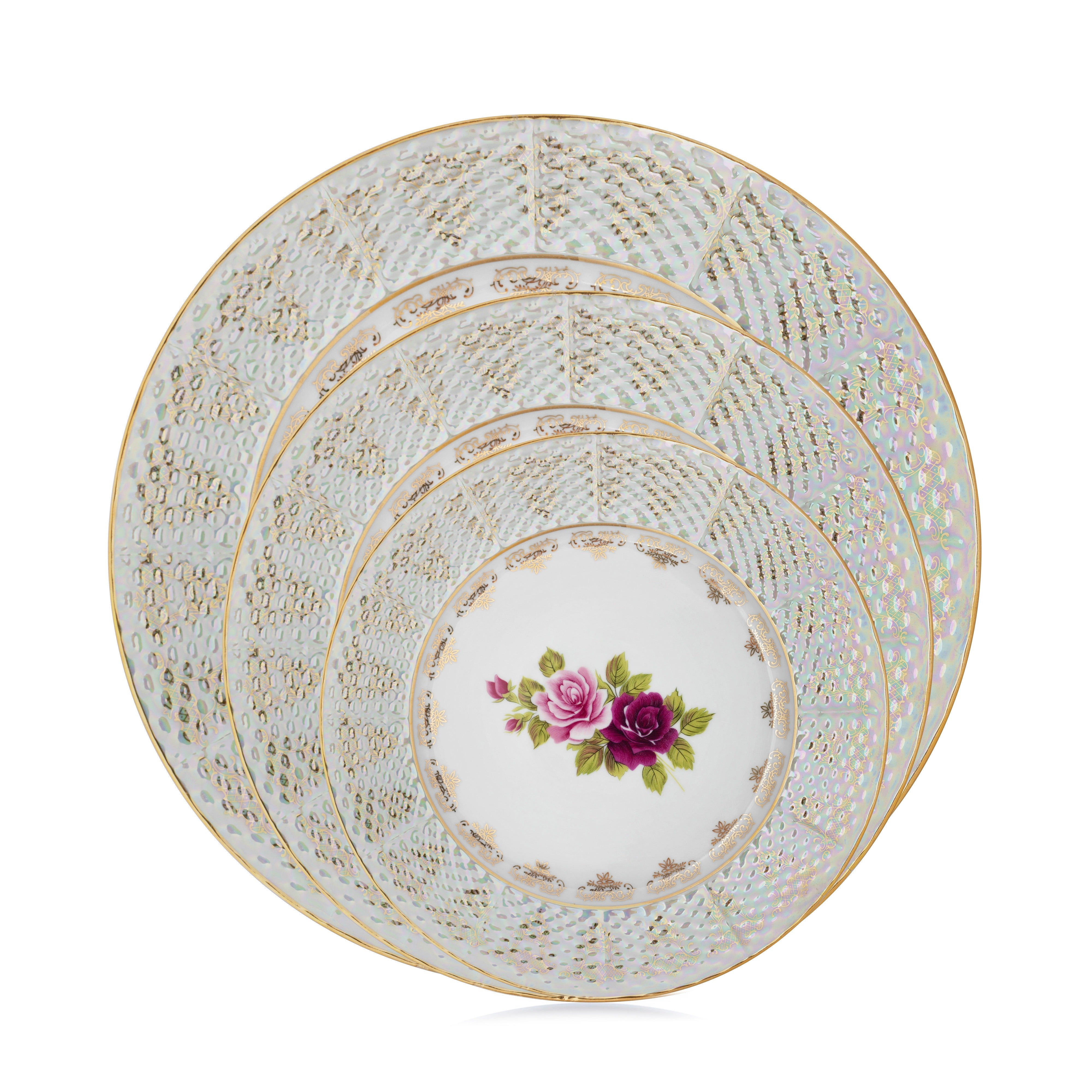 Vintage Rose Collection – Silver Spoon Party Rental