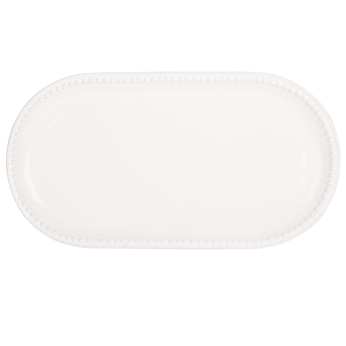 Dairy Hobnail Oval Platter 20x11