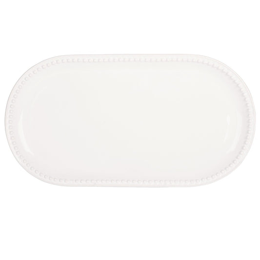 Dairy Hobnail Oval Platter 20x11