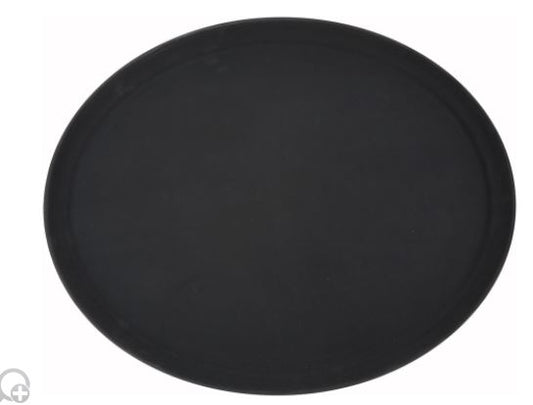 Black Easy Hold Oval Tray 22" x 27"